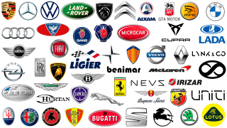 cars logos All types of cars names and logos