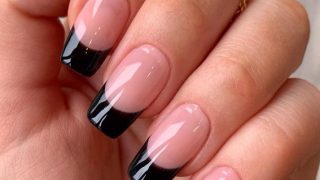 nail art designs black Stylish black nail art designs to keep your style on track : black