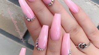 pink nail design 32 super cool pink nail designs that every girl will love
