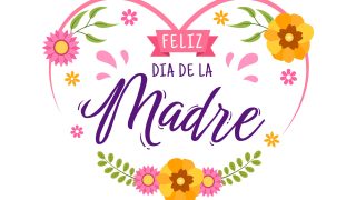 feliz dia de las madres Feliz dia de la madre illustration with celebrating happy mother day