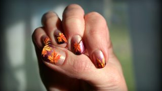 fall design for nails 40 beautiful nail design ideas to wear in fall : trendy brown pumpkin