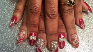 christmas design fingernails Christmas nails 2023 pink 2023 best top popular list of