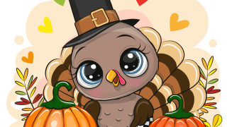 happy happy thanksgiving Thanksgiving clipart