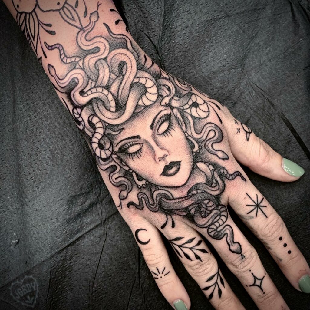 11+ Medusa Hand Tattoo Ideas That Will Blow Your Mind!