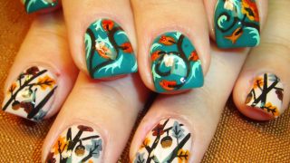 nails art for fall Robin moses nail art: "fall leaves" "fall nails" "fall nail trends