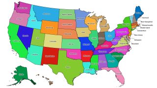 united states map map United states labeled map