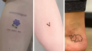 small designs tattoo Makeup tattoo small