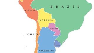 map of american south An outline of american geography