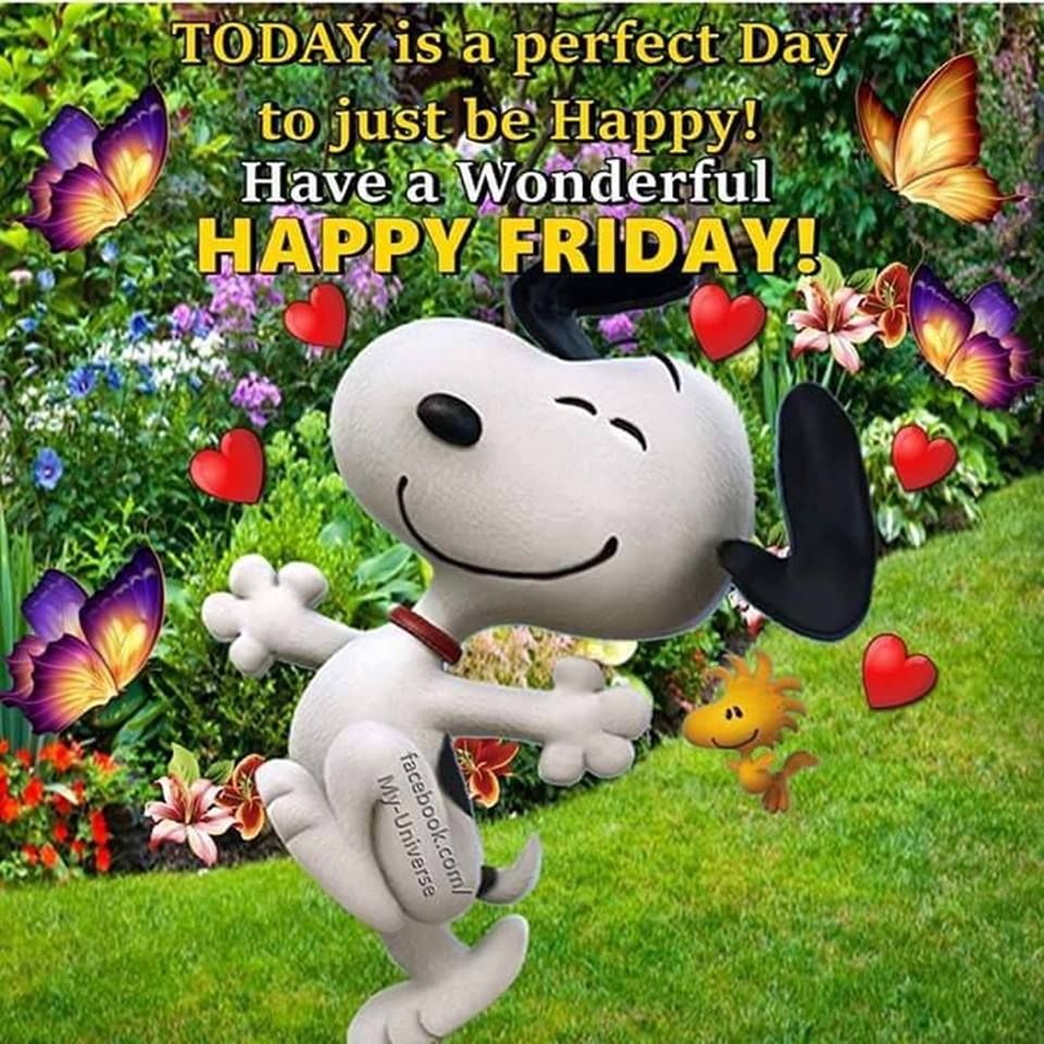 Good morning! Happy Friday!! Have a fabulous and blessed day