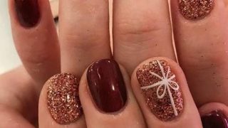 christmas nail art ideas Nail christmas nails holiday green plaid festive choose board red