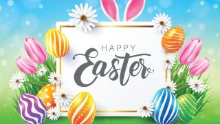 and happy easter Easter happy eggs grass decorated daisies family enjoy cunningham sandra april stock day friends arlington back abridged history photograph spring