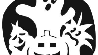 pumpkin cut out ideas Pumpkin carving stencils printables
