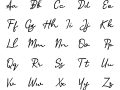 lettering alphabet cursive Printable alphabet lettering alphabet lettering tattoo fonts cursive