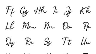 lettering alphabet cursive Printable alphabet lettering alphabet lettering tattoo fonts cursive