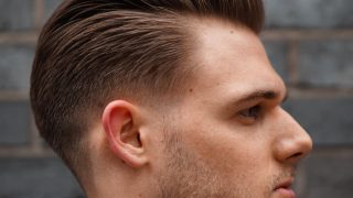 hair style for men Haircut back slicked men hair haircuts pompadour mens hairstyle styles fade hairstyles cut long modern slick cuts line gentlemen nq
