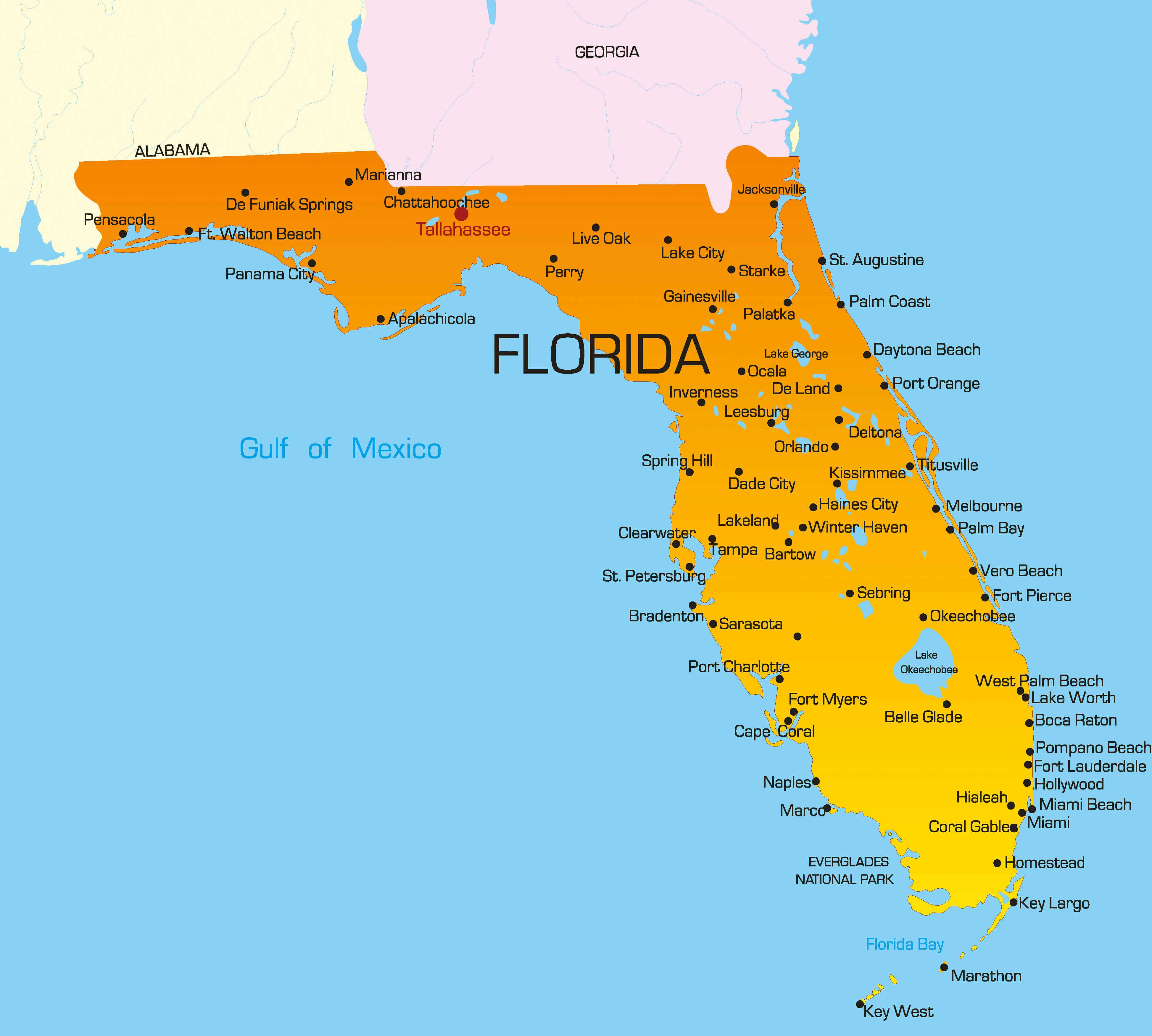 Maps Of Florida State - United States Map