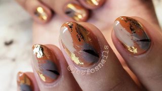 fall style nails Nail manicure acrylic polish glaminati