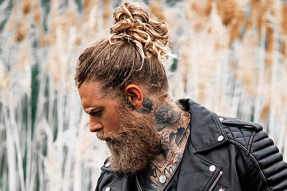 Male Hairstyle For Tying Up Long Hair - lonelinessandmelancholy