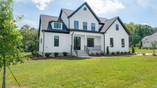 white and black houses Exterior home trends: black and white and seen all over