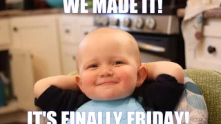 meme for friday Murray celebrate