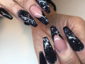 black nails art Pin on nails design