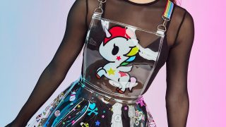 dolls kill Sexy sheer skeleton mesh top